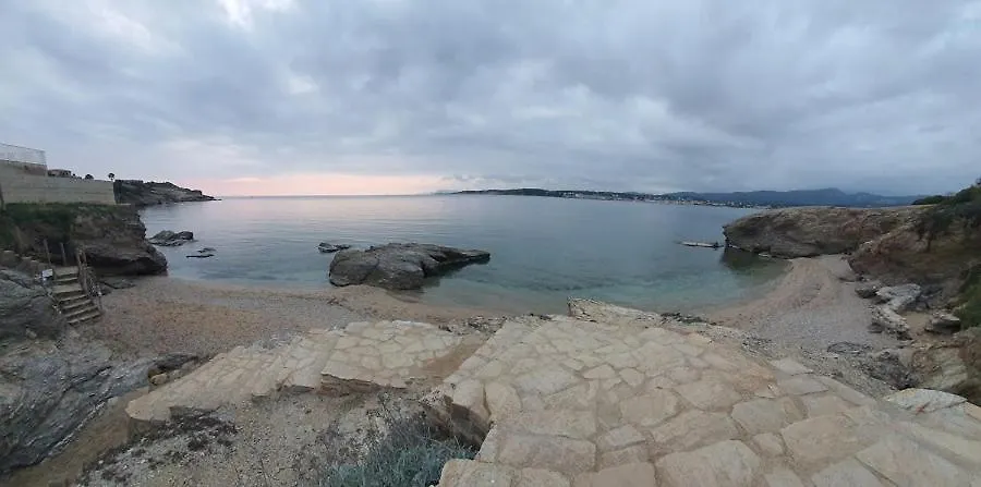 Appartement T2 Six Fours Cap Negre,1 Mn A Pied De La Mer Six-Fours-les-Plages Apartmán